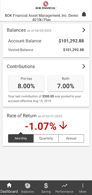 BOKF Asset Management Screenshot 1