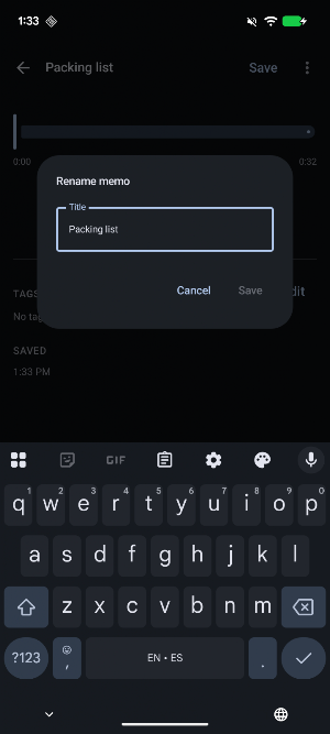 PlainMemos: Quick Notes Screenshot 3