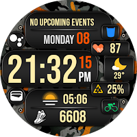 Digital Watch Face MB368