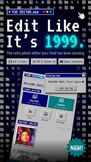 y2k Photo Editor Screenshot 0