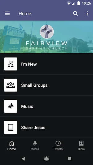 Fairview Baptist Church Screenshot 0