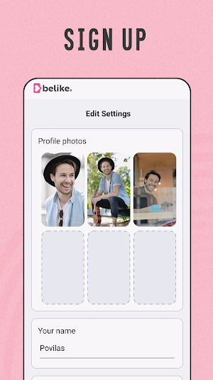Belikee: Dating, Chat & Meet Screenshot 1