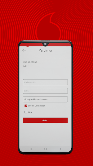 Vodafone Cloud PBX TRNC Screenshot 2