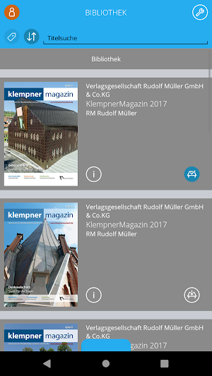 KlempnerMagazin Screenshot 0