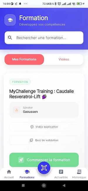MyChallenge Screenshot 2