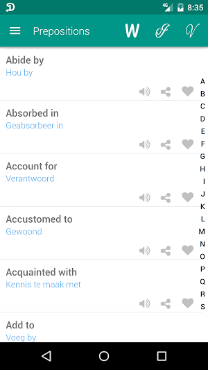 Idioms Afrikaans Screenshot 2