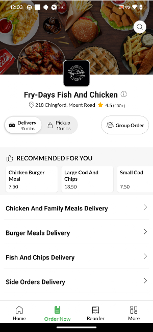 Fry Days Fish And Chicken Screenshot 1