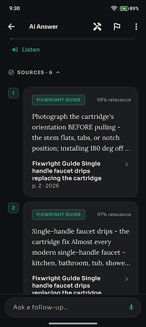 Fixwright: Offline Repair AI Screenshot 2