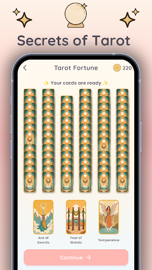 Three Realms - Coffee, Tarot Screenshot 3