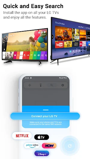 Smart TV Remote for LG TV Screenshot 2