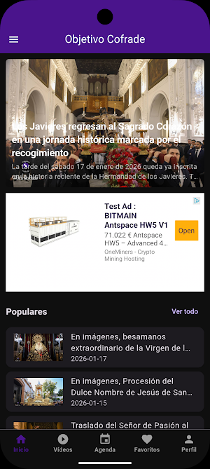 Objetivo Cofrade Screenshot 1