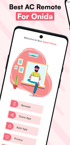 Smart AC Remote for Onida Screenshot 0