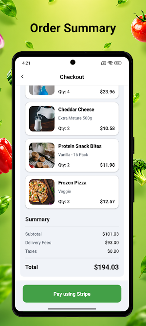 Exicube Grocery Screenshot 3