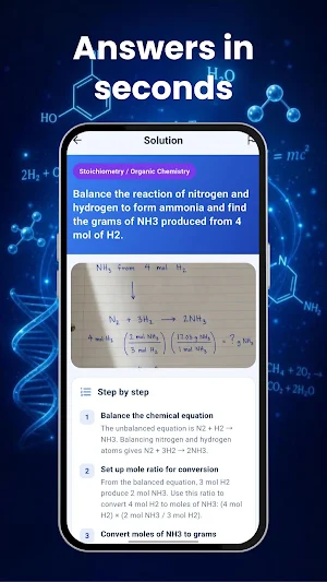 Chemistry Solver: ChemHelp Screenshot 2