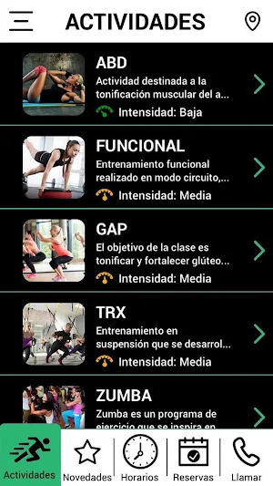 Universal Gym Screenshot 1