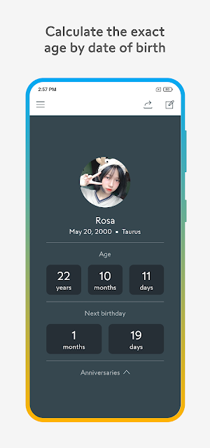 Age Calculator - Date Of Birth Screenshot 0