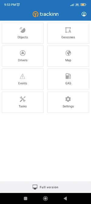 Trackinn Mobile Pro Screenshot 1