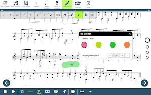 Five Lines Digital Sheet Music Screenshot 1