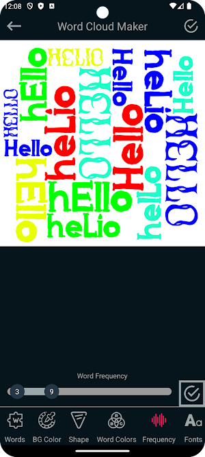 Word Cloud - Typo Effects Screenshot 3