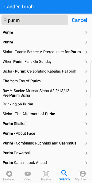 Lander Torah Screenshot 2