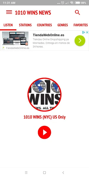 1010 WINS News Radio New York Screenshot 0