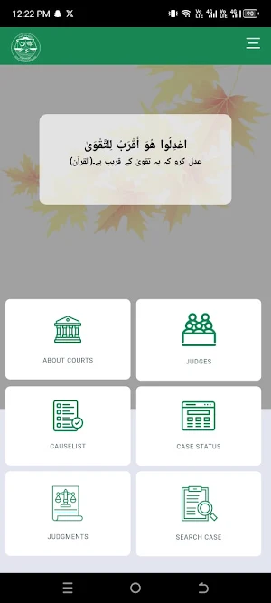 AJK District Courts Screenshot 1