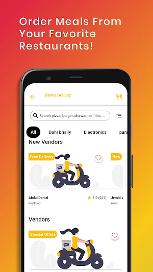 Bento Delivaz Screenshot 2