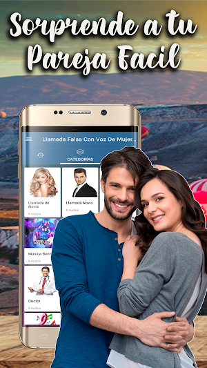 Llamada Falsa Con Voz De Mujer Hombre Audios Broma Screenshot 1