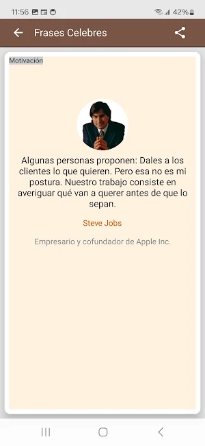 Frases Celebres Screenshot 3