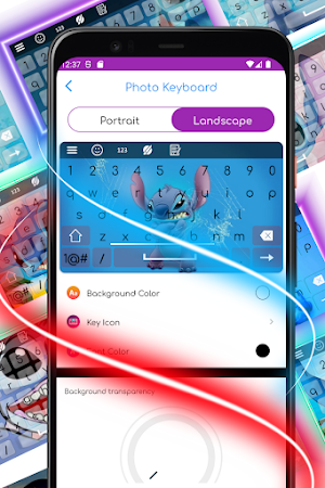 Blue Koala Keyboard Wallpaper Screenshot 3