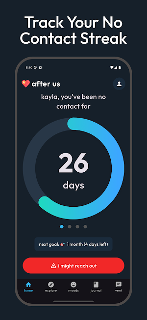 No Contact Tracker - After Us Screenshot 0