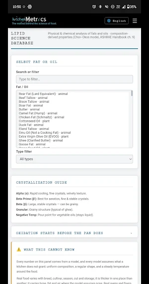 KitchenMetrics - Kitchen Tools Screenshot 0