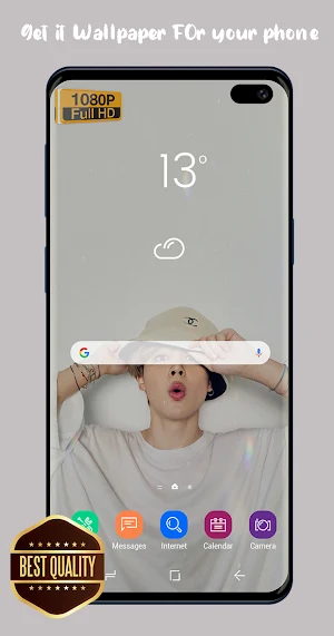 Park Ji-min Wallpaper BTS Screenshot 2