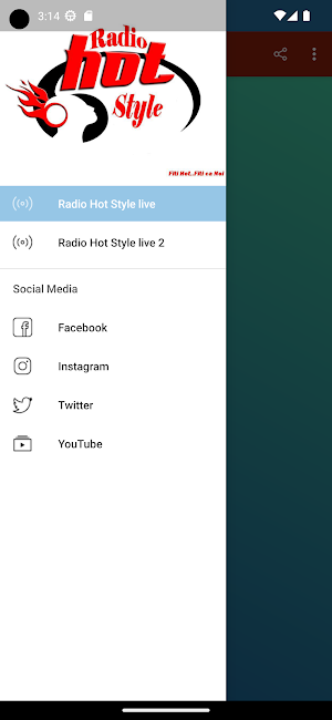 Radio Hot Style Screenshot 3