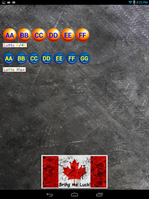 Numbers for Lotto 649 LottoMax Screenshot 3