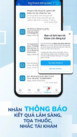 Đặt lịch BV Nhân dân Gia Định Screenshot 3