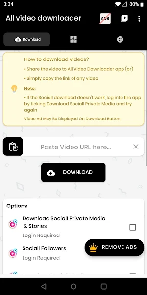 All video downloader Screenshot 0