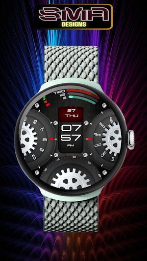 Gear Sync Watch Face SAM-41 Screenshot 3