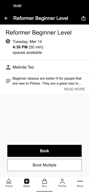 Ora Pilates Screenshot 2
