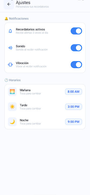 Recordatorio cepillar dientes Screenshot 3