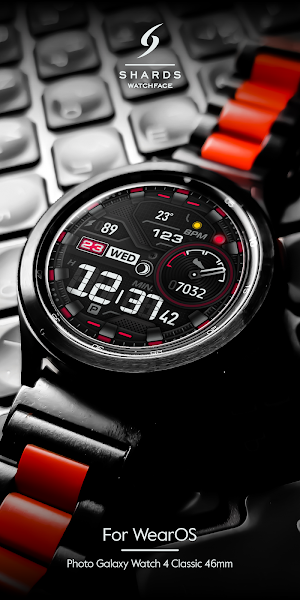 SH026 Watch Face, WearOS watch Screenshot 1