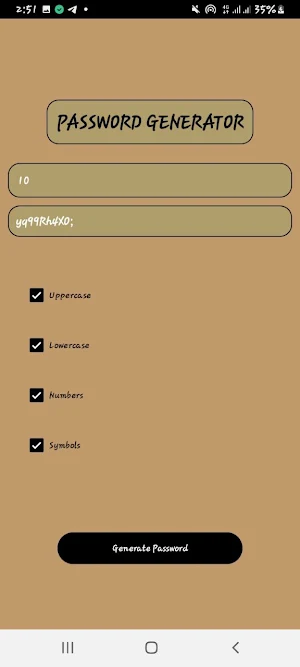 Password Generator Screenshot 1