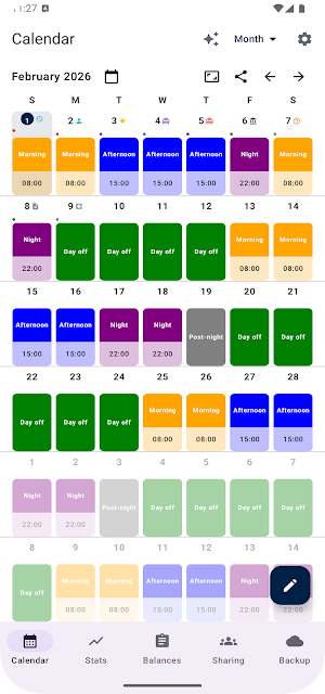 HealthShifts Screenshot 1