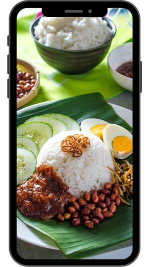 Rice Dishes Wallpaper Screenshot 2