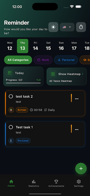 Reminder : Task Tracking Screenshot 0