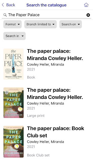 Midcoast Libraries Screenshot 2
