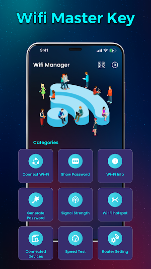 Wifi Password: Wifi Master Key Screenshot 0