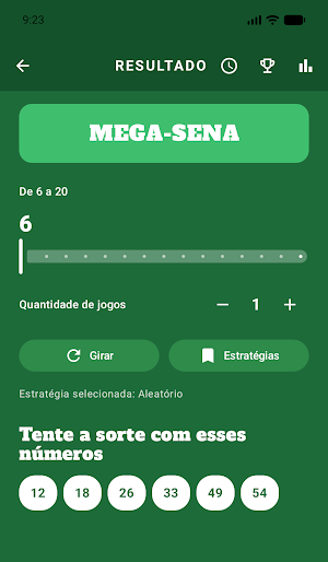 Gerador Números para Loterias Screenshot 0