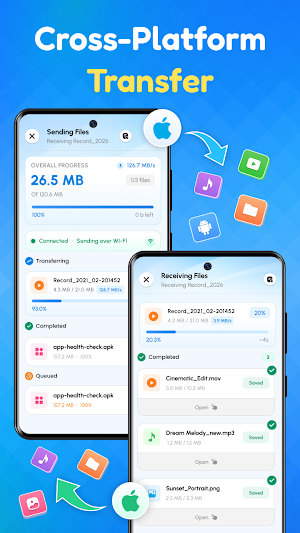 Transfer Data Between Phones Screenshot 3