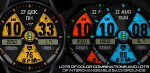 WIN Nuclear PRO Watch face Screenshot 2